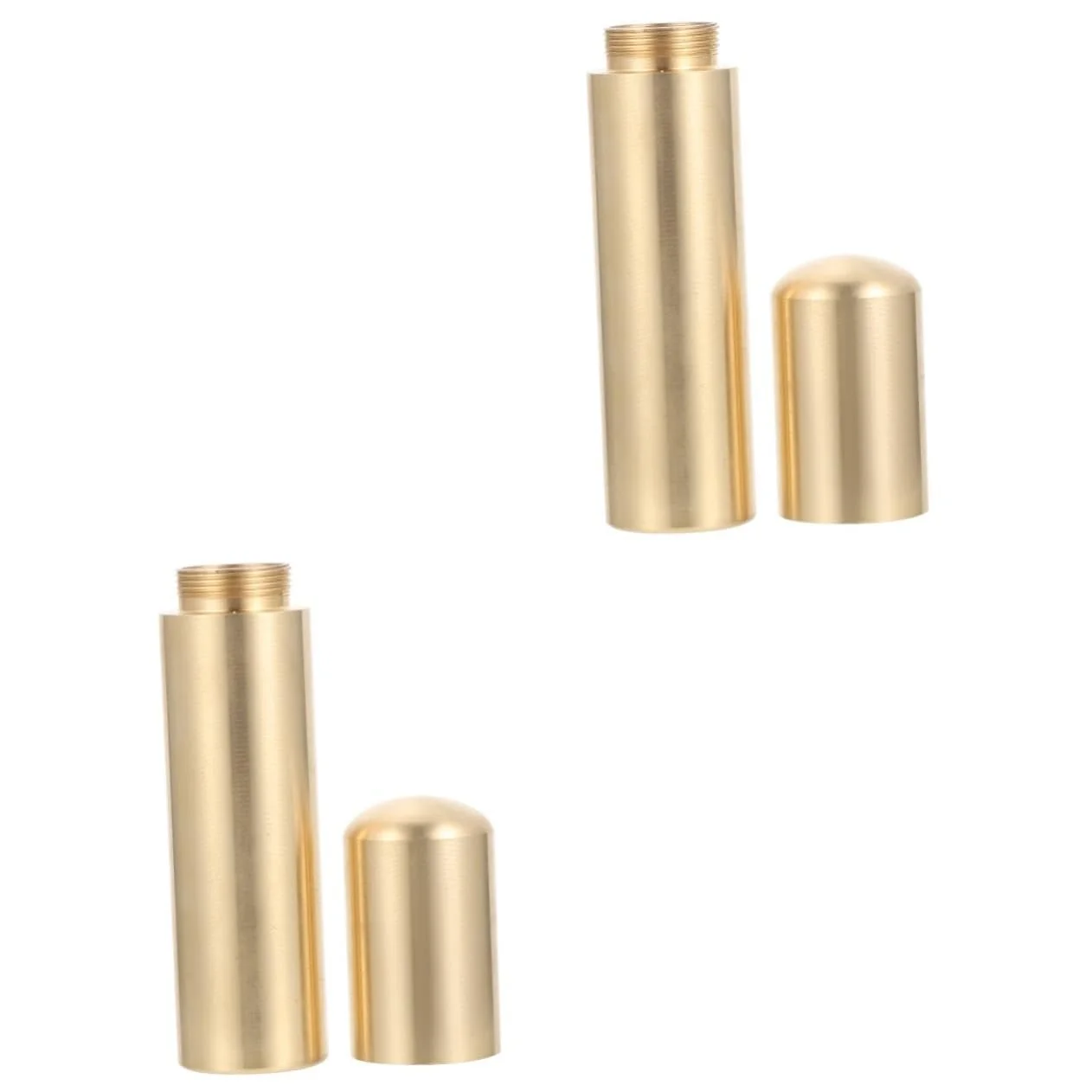 Коробка для зберігання Yardwe, маленька трубка, тримач, коробок, для виживання, дорожня латунь, палісандр, водонепроникний, фото №1