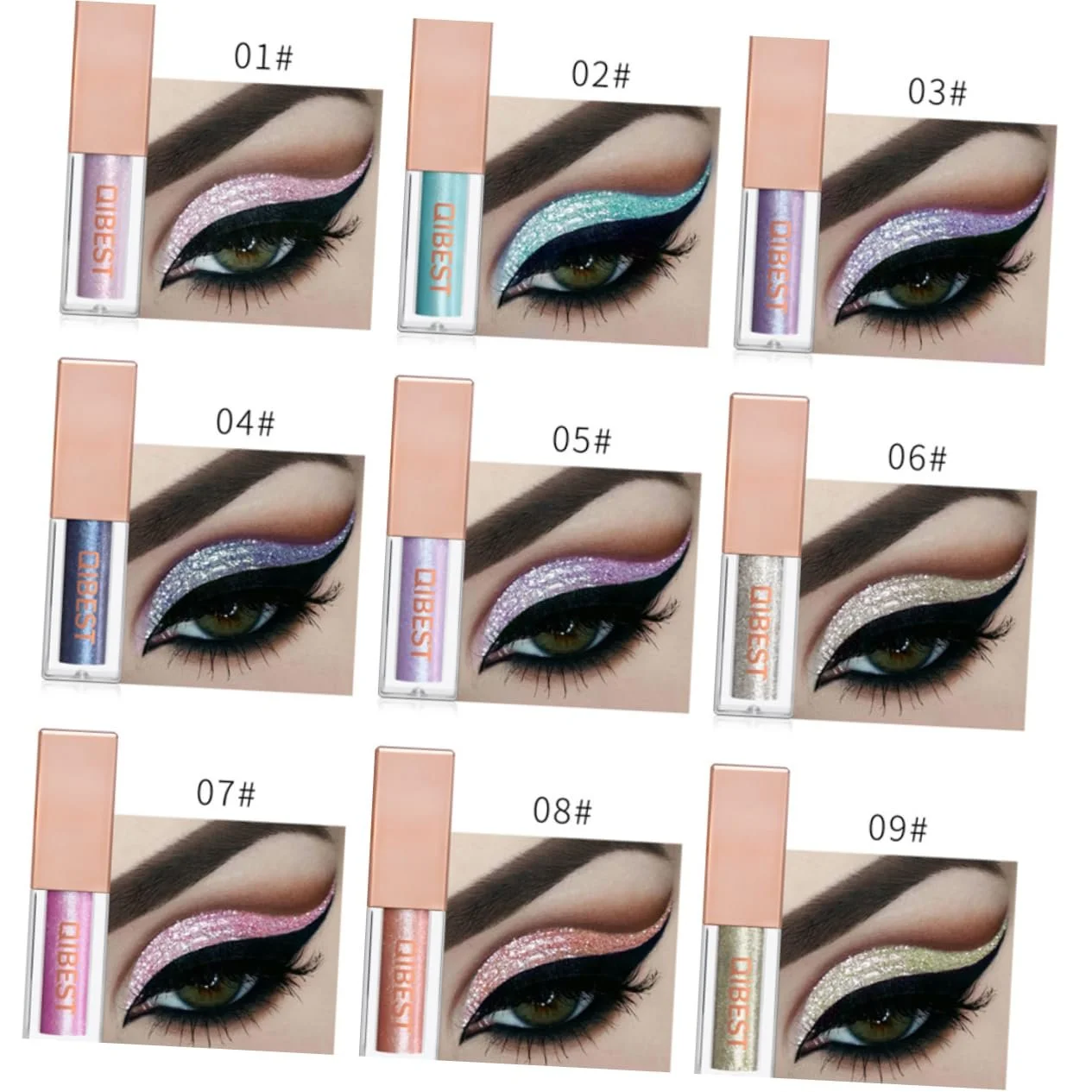 Рідка Підводка для очей FRCOLOR Блискучі, фото №6