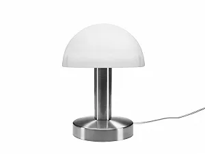 Настільна лампа meineWunschleuchte WARIN Сенсорний димер Скляний абажур Висота 21 см - Фото 1