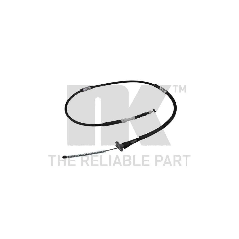 Трос стоянкового гальма NK 904567 для TOYOTA задній лівий, фото №1 Трос стоянкового гальма NK 904567 для TOYOTA задній лівий, фото №1