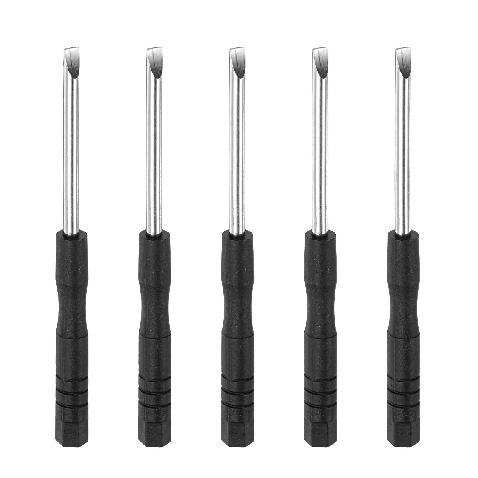 Міні-викрутка шліцьова sourcing map 3.0 мм, 5 шт. для ремонту годинників та окулярів, фото №1