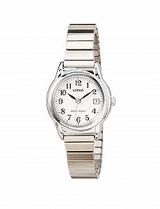 Женские часы Lorus Classic RJ205AX9 с палладиевым покрытием и металлическим ремешком - Фото 1