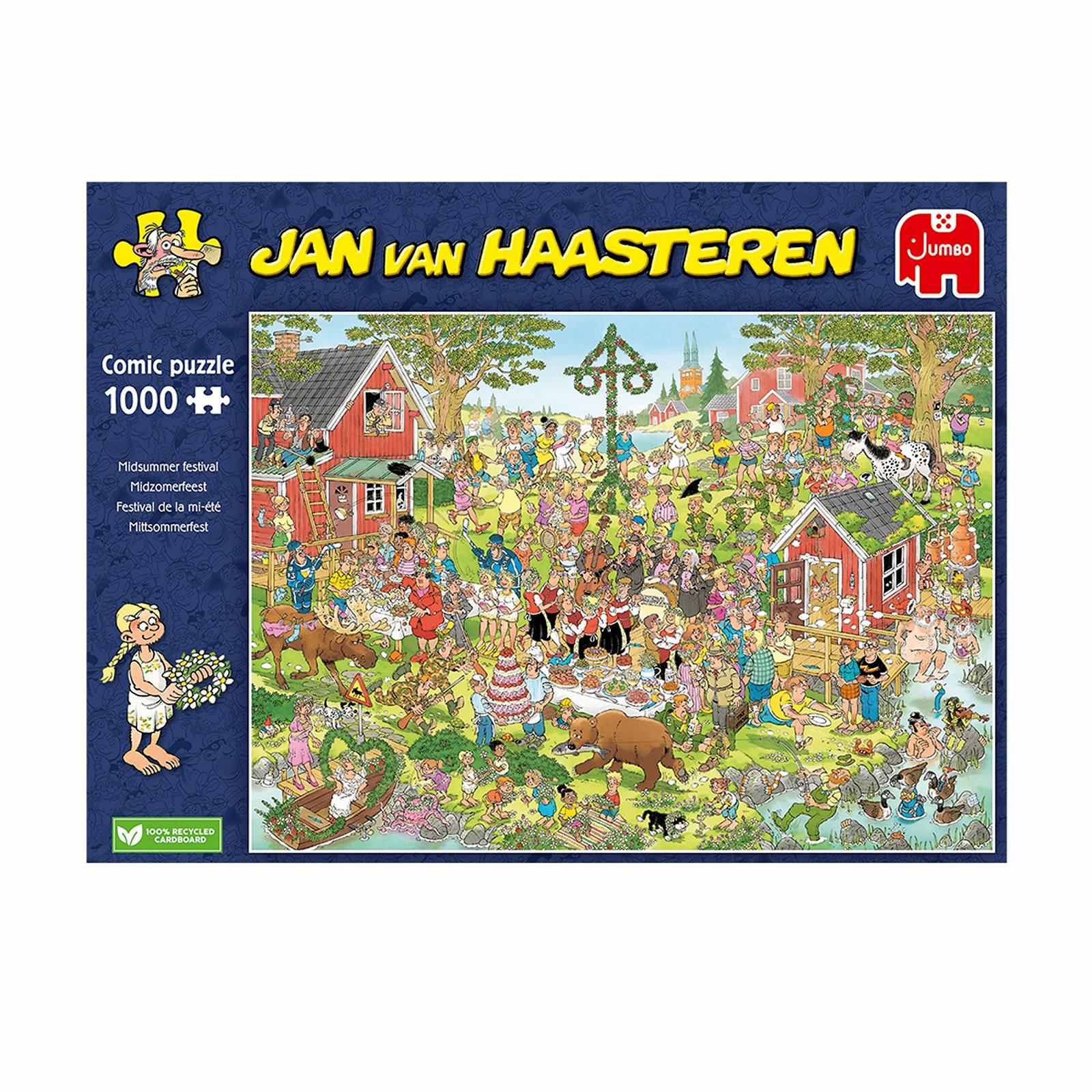 Пазли Jan van Haasteren Midsummer Festival 1000 елементів, фото №3