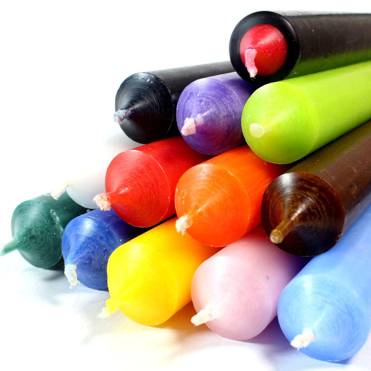 Ритуальні Свічки Домашній Вівтар Набір Свічок Кольорові Чакра Свічки, фото №5