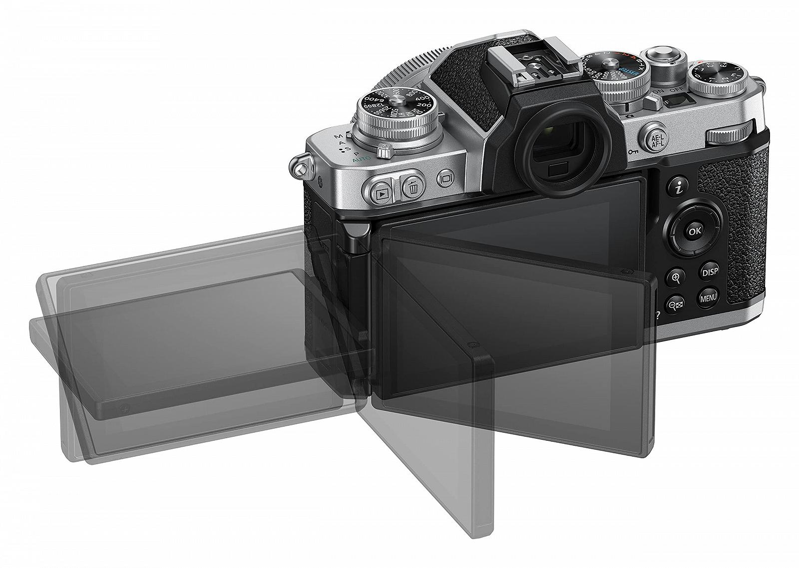 Фотоаппарат Nikon Z fc Kit Z DX 16-50 mm 1:3.5-6.3 VR Silver Edition (20.9 Мп, OLED видоискатель с 2.36 миллионами пикселей, 11 кадров в секунду, гибридный AF с помощником фокусировки, ISO 100-51.200, 4K UHD видео), фото №5