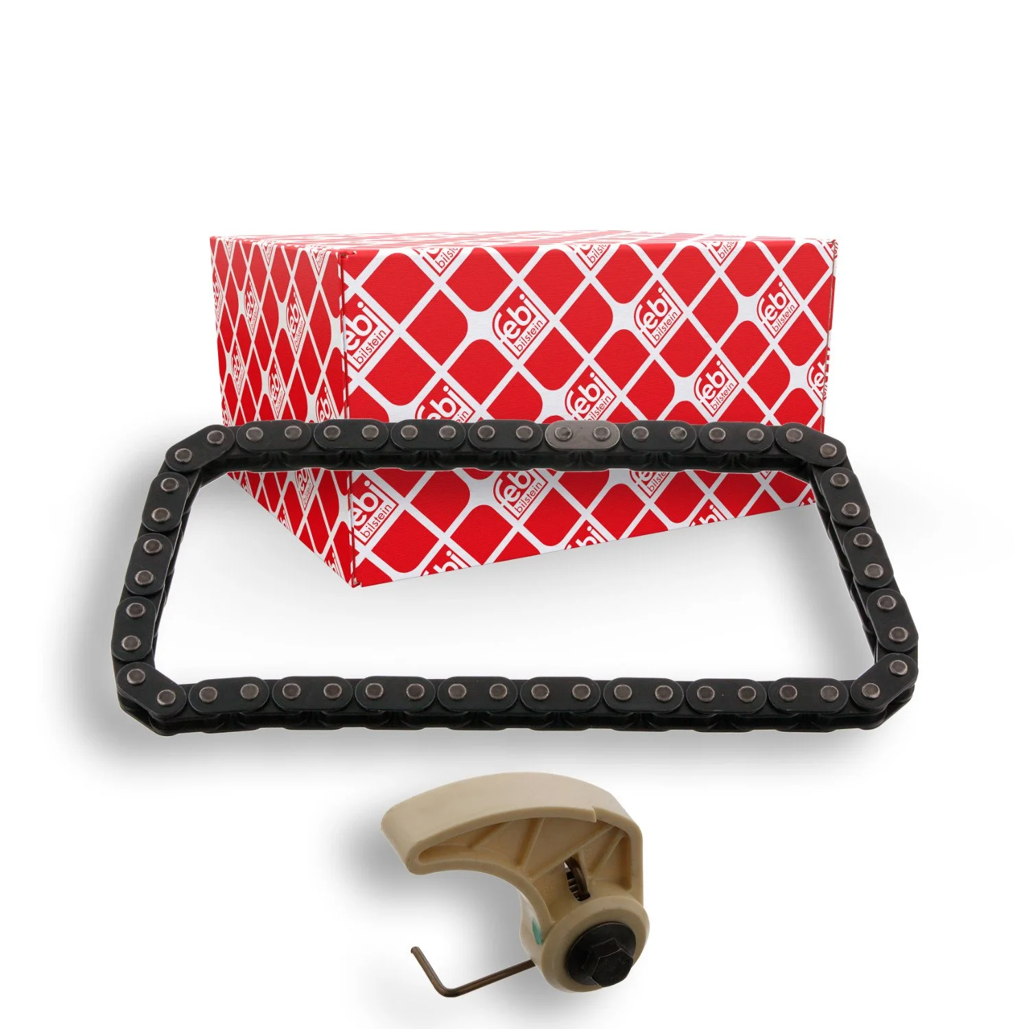 Комплект ланцюга приводу масляного насоса FEBI BILSTEIN 47353 для AUDI SEAT SKODA VW, фото №1