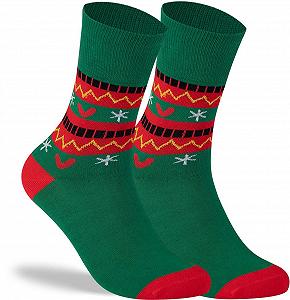 Новорічні шкарпетки 8 пар Бавовна - Фото 1