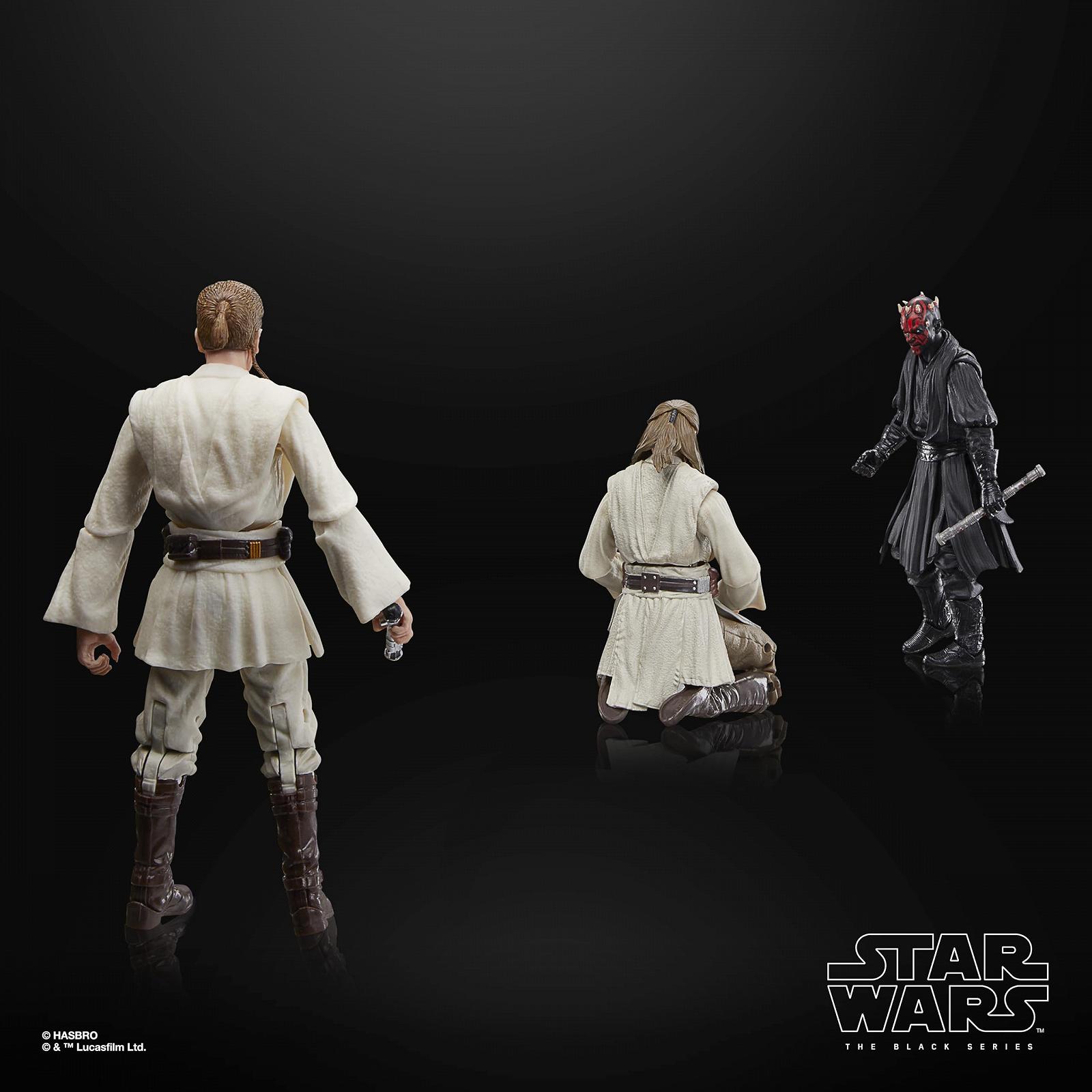 Фігурки Star Wars The Black Series Qui-Gon Jinn, Darth Maul, Obi-Wan Kenobi The Phantom Menace, 15,24 см, фото №8
