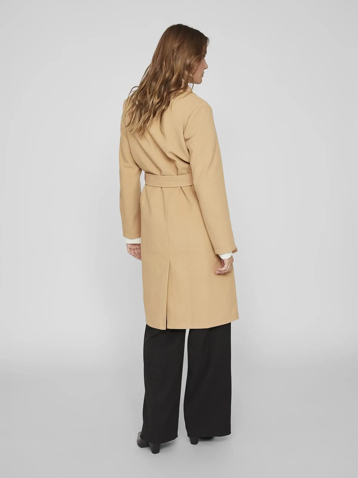 Тренчкот Vila Vipoko Женское пальто с поясом Noos, фото №5 Тренчкот Vila Vipoko Женское пальто с поясом Noos, фото №5