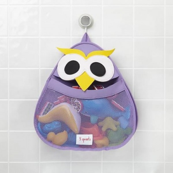 Органайзер для ванной комнаты 3 Sprouts Сова URT-314 Фиолетовый, фото №3