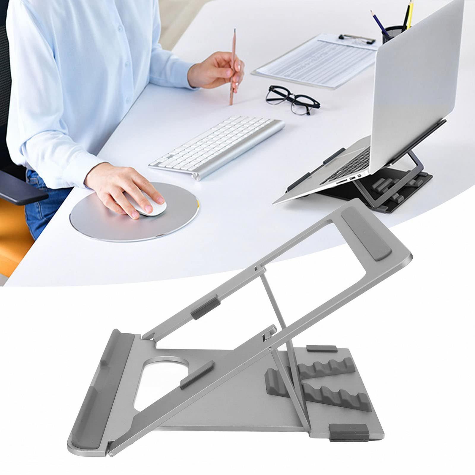 Регулируемая подставка для ноутбука. Сплав. Складная. Портативная. 11-15,6 дюймов, фото №5