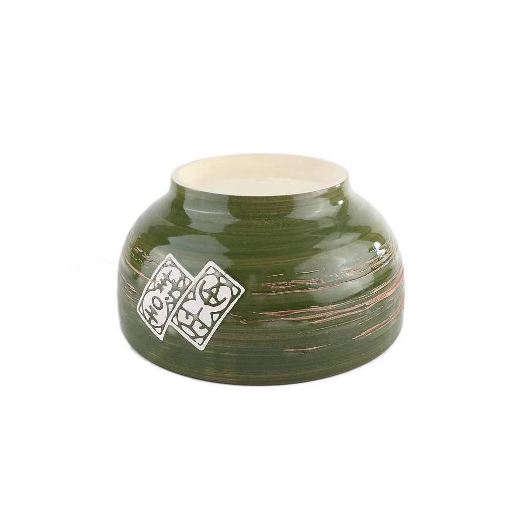 Большая японская миска lachineuse Zen Nippon, зеленый тон, 16.5 см, 1000 мл, фото №5