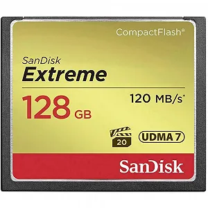 Карта памяти SanDisk Extreme CompactFlash UDMA7 128GB 120 MB/s - Фото 1