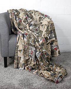 Плюшевое одеяло Paris Paris Одеяло 150 x 200 см (Paris Vintage) - Фото 1