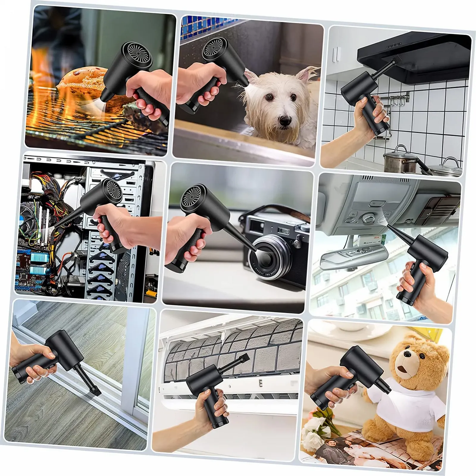 Очисник для комп'ютера Hoement Бездротовий Електричний, фото №5