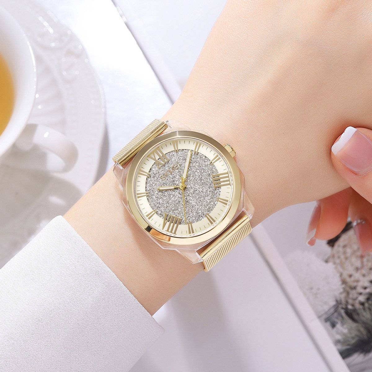 Годинник Skmei 2278GD Gold, фото №4
