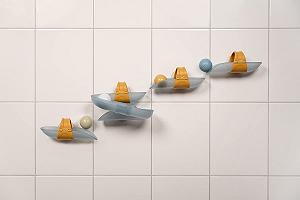 Игрушка для ванны Little Dutch Горка для шаров Синий synthetic.ua - Фото 1