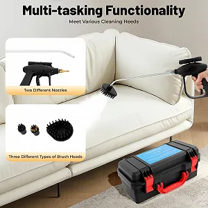 Пароочисник високої температури 3000 Вт для авто та дому ціна на synthetic.ua - Фото 1 Пароочисник високої температури 3000 Вт для авто та дому synthetic.ua - Фото 1