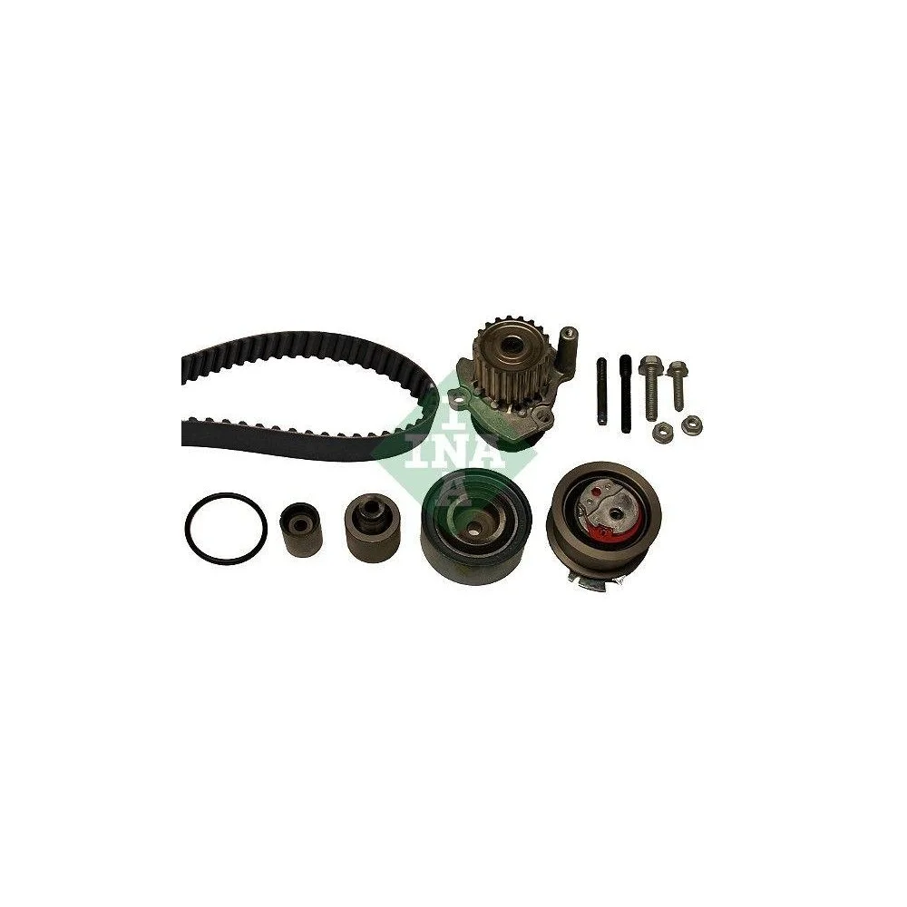 Комплект ГРМ з водяним насосом INA 530 0503 30 AUDI SEAT SKODA VW, фото №1