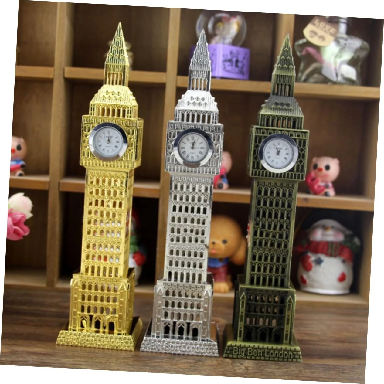 Часы Настольные/Полочные FUNOMOCYA Большое Металлическое Украшение из Декоративной Обработки, фото №6