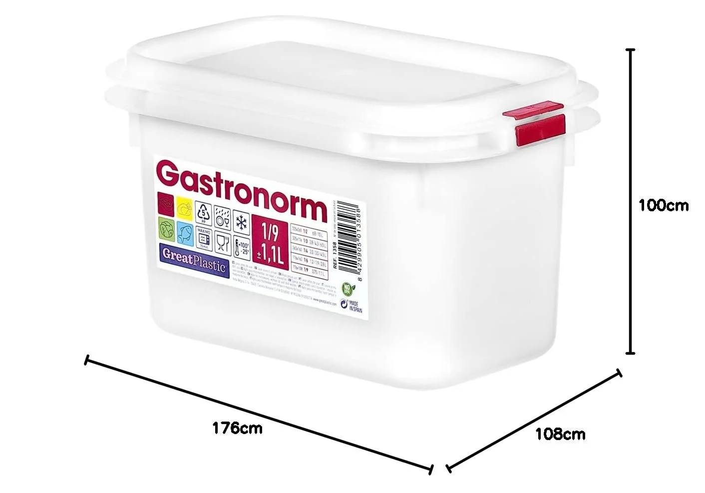 Набір прямокутних ємностей COM-FORT HOUSE 3 шт. 176 x 108 x 100 cm Plastic, фото №2 Набір прямокутних ємностей COM-FORT HOUSE 3 шт. 176 x 108 x 100 cm Plastic, фото №2