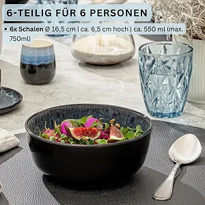 Миска Sänger Manila Миска для хлопьев 6 штук 550 мл synthetic.ua - Фото 1