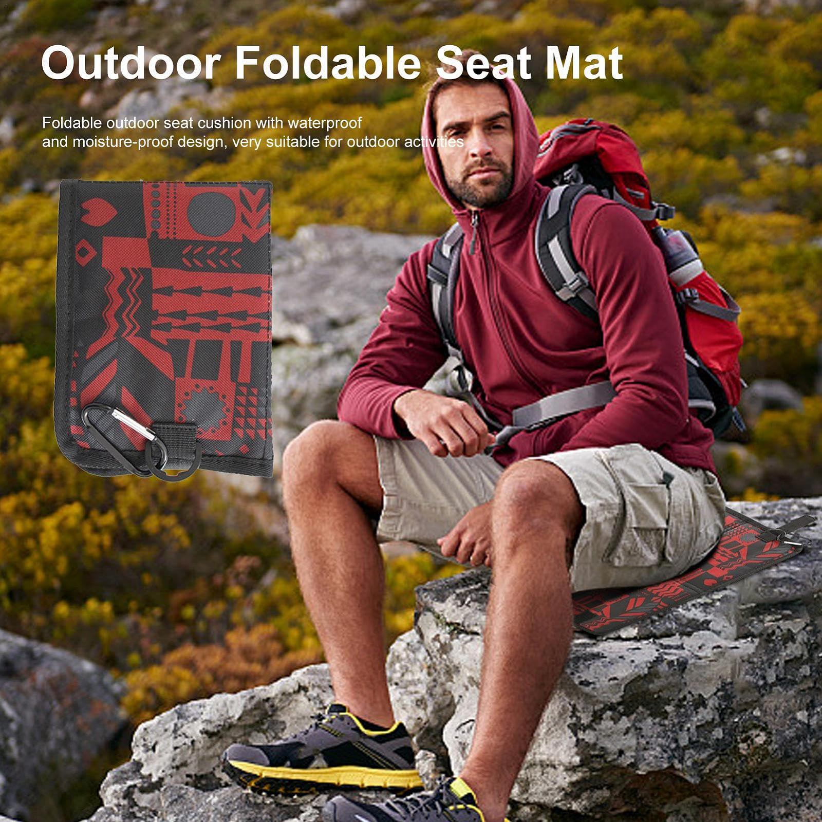 Подушка Outdoor - Складана Місце Посиденьки, Складна Сидіння | Плеєдня Подушка Тепловідбивна Матеріал Водонепроникна подушка для Вулиці, Кемпінгу, Пікніка, фото №3
