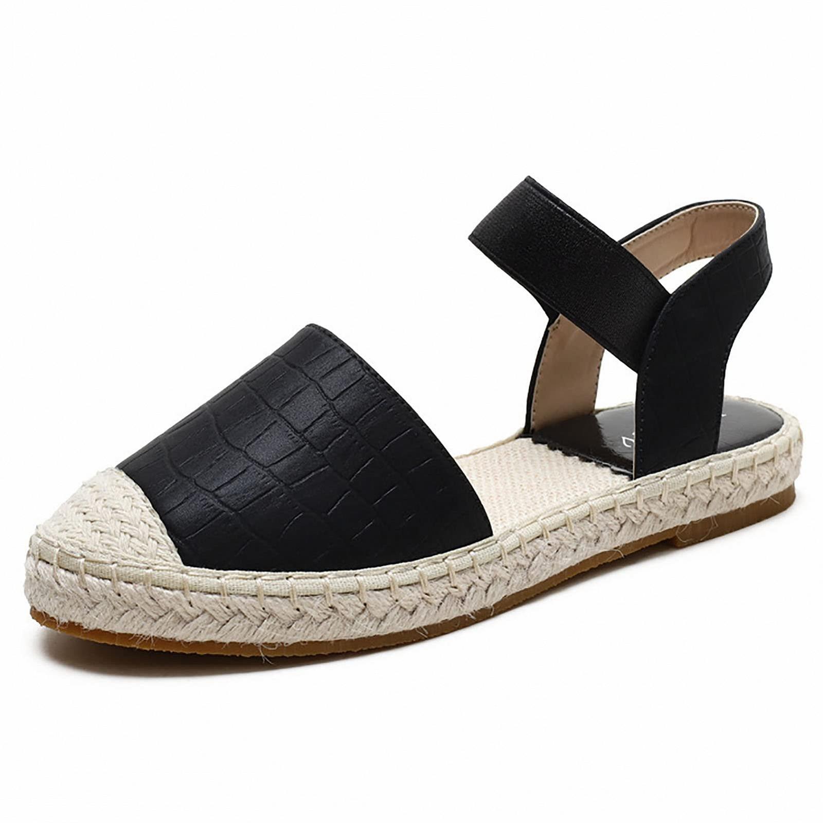 Босоножки PU кожа черный, фото №1