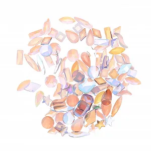 Украшения для ногтей Healeved 100 шт., декоративные шармы, наклейки, стразы для маникюра - Фото 1