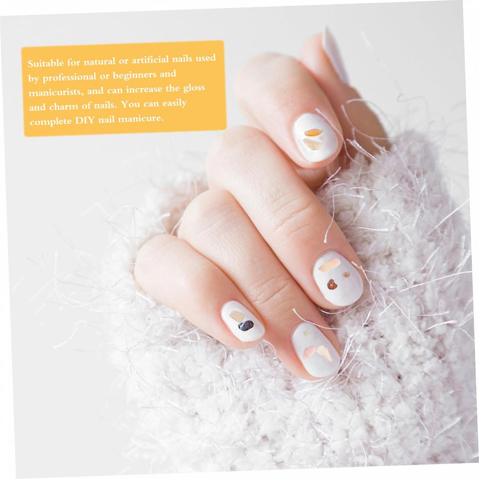 Украшения для маникюра FRCOLOR 10 шт. Блестки для ногтей. Уникальные украшения для ногтей для творческого дизайна ногтей и аксессуары для маникюра, фото №6