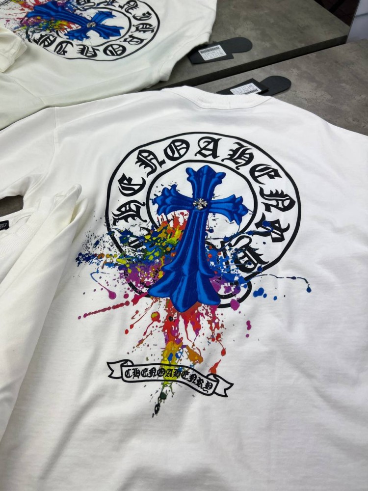 Футболка Chrome Heart White f660, фото №6