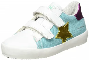 Кроссовки Naturino ANNIE HYBRID VL из кожи растительного дубления и органического хлопка - Фото 1