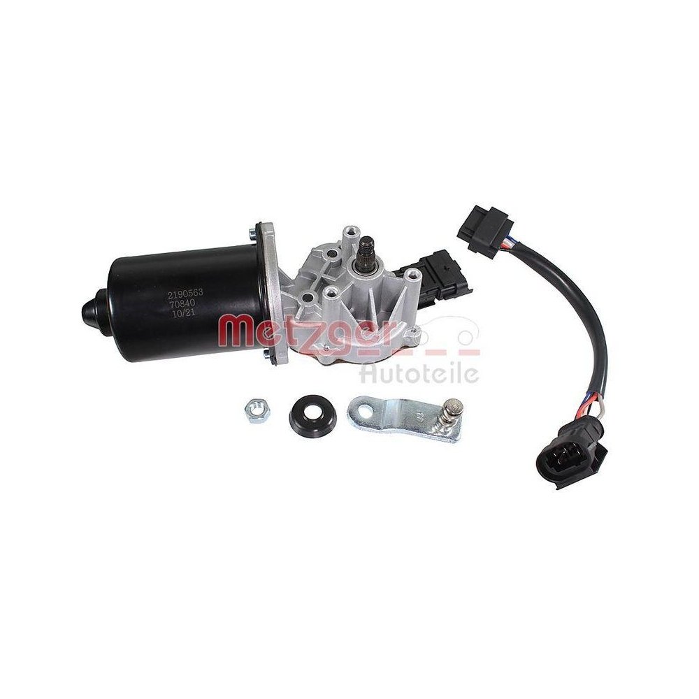 Двигун склоочисника METZGER 2190563 для RENAULT, спереду, фото №1 Двигун склоочисника METZGER 2190563 для RENAULT, спереду, фото №1