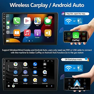 Штатна автомагнітола Podofo для Honda Accord 2003-2007 / 10.1" / Сенсорна / 2/64Гб / Android 13 / Apple CarPlay / Android Auto / Bluetooth / WI-FI / GPS / USB ціна на synthetic.ua - Фото 1 Штатна автомагнітола Podofo для Honda Accord 2003-2007 / 10.1" / Сенсорна / 2/64Гб / Android 13 / Apple CarPlay / Android Auto / Bluetooth / WI-FI / GPS / USB synthetic.ua - Фото 1