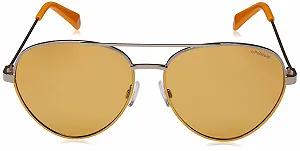 Солнцезащитные очки POLAROID PLD 6055 40G HE Желтые поляризованные линзы synthetic.ua - Фото 1