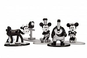 Фигурки Jada Toys Disney Nano Metalfigs Diecast Mini, набор 5 штук, 90-летие Микки, 4 см synthetic.ua - Фото 1