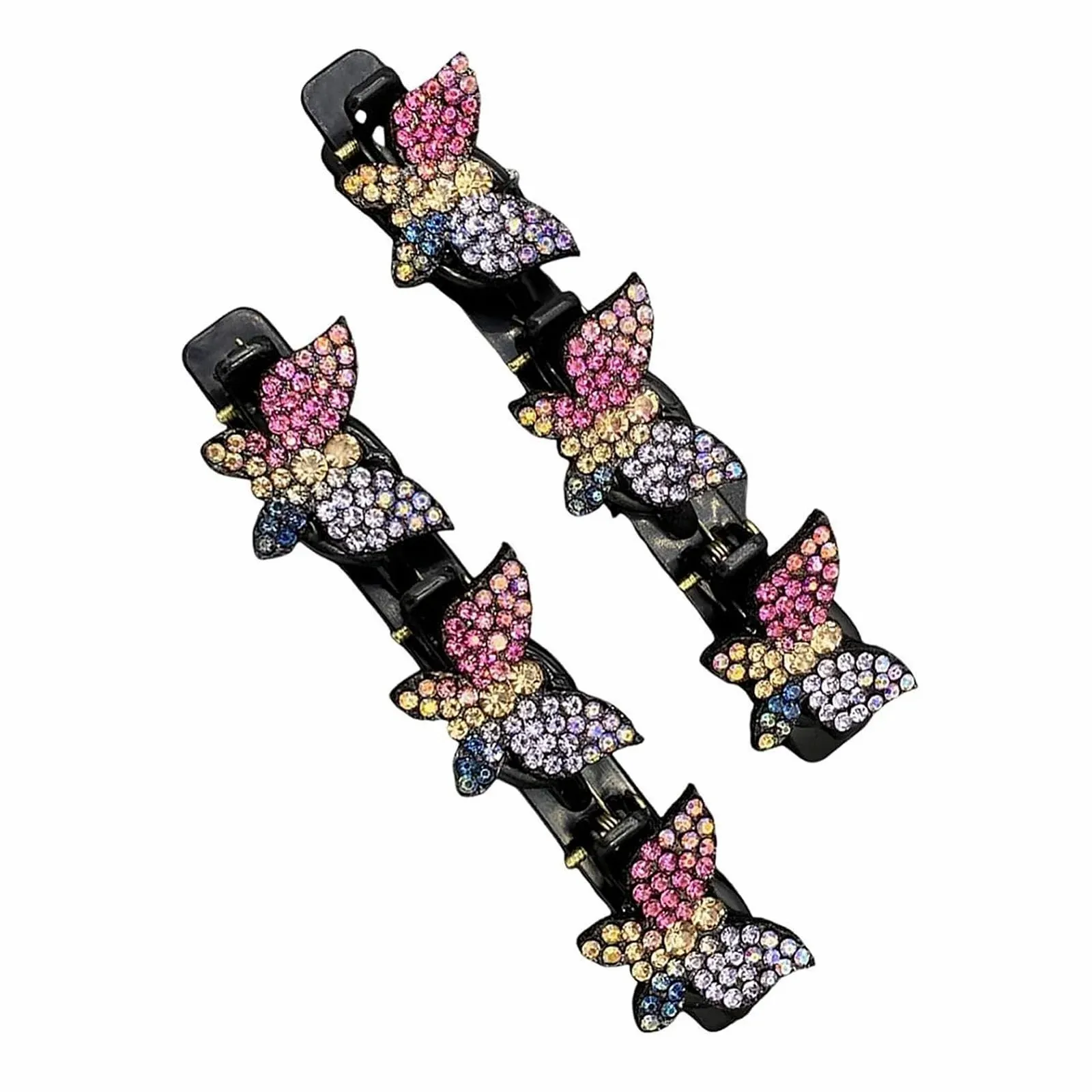 Заколки для волос в виде бабочек для девочек и женщин, заколка для волос в стиле плетения, украшение для плетения волос | Симпатичная форма утиного клюва, блестящая заколка для волос, фото №7 Заколки для волос в виде бабочек для девочек и женщин, заколка для волос в стиле плетения, украшение для плетения волос | Симпатичная форма утиного клюва, блестящая заколка для волос, фото №7