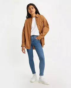 Женские джинсы Levis - 721 High Rise Skinny Beach Break Stone - 32 32 - Фото 1