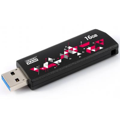USB флеш-накопитель Goodram 16gb UCL3 Cl!ck Black USB 3.0 UCL3-0160K0R11, фото №3