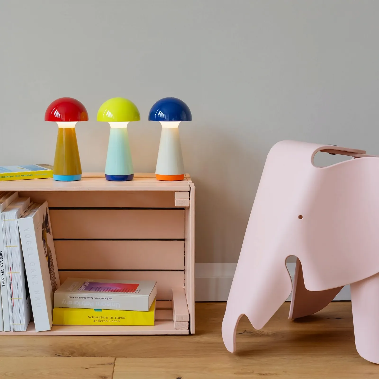 Настільна лампа REMEMBER Bobbi Plastic LED 18 см 9.5 см Blue, фото №6