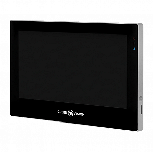 Цветной Wi-Fi AHD видеодомофон GreenVision GV-060-AHD-M-VD7SD Black synthetic.ua - Фото 1