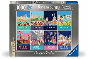 Пазл Ravensburger Vintage London Iconic 1000 элементов 12+ - Фото 1