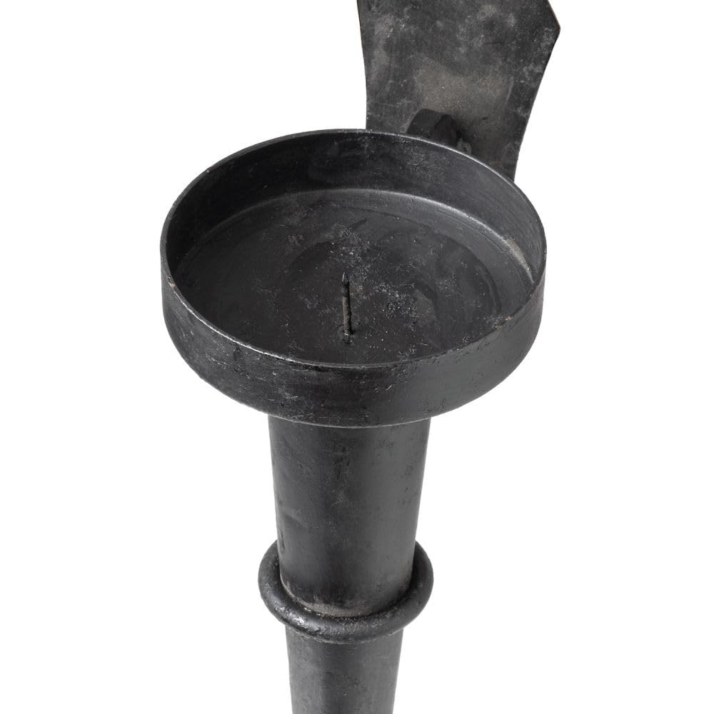 Підсвічник Moritz 45 cm Метал Чорний Античний стиль, фото №6