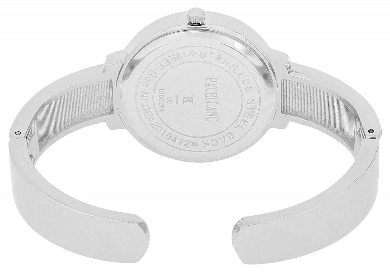 Женские часы Клипса Excellanc Металлический браслет Застежка-браслет Полированный браслет-бенгл Читаемые цифры Круглый Длина 16 см Кварцевые наручные часы Подарок для женщин, фото №3 Женские часы Клипса Excellanc Металлический браслет Застежка-браслет Полированный браслет-бенгл Читаемые цифры Круглый Длина 16 см Кварцевые наручные часы Подарок для женщин, фото №3