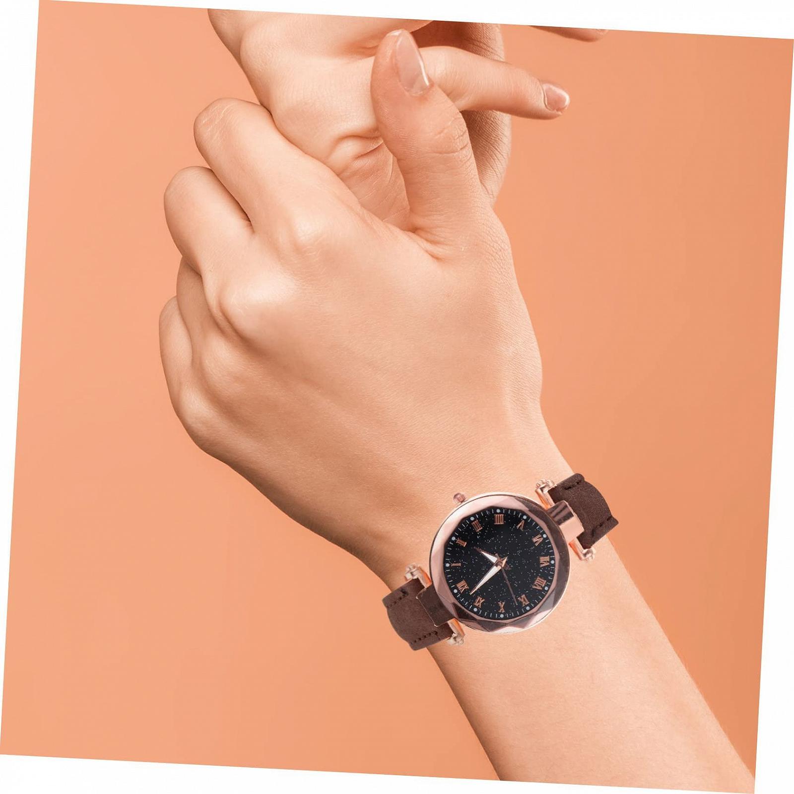 Кварцевые часы WRITWAA Женские часы Женские часы для девочек Мужской вид для женских часов Подарки для женщин Женские модные часы с кожаным ремешком Женские регулируемые часы из нержавеющей стали Красный, фото №3 Кварцевые часы WRITWAA Женские часы Женские часы для девочек Мужской вид для женских часов Подарки для женщин Женские модные часы с кожаным ремешком Женские регулируемые часы из нержавеющей стали Красный, фото №3