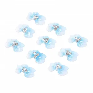 Стразы для дизайна ногтей Healeved, 10 шт., Цветочная подвеска для ногтей, Орнамент, Украшение для ногтей, Декор для женщин - Фото 1