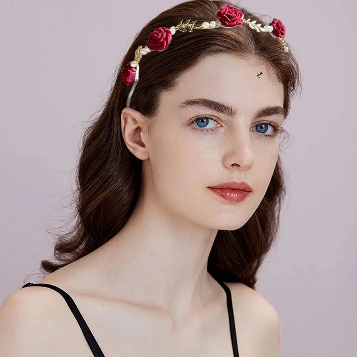 Набір з 4-х еластичних обручів на голову для жінок, фото №6