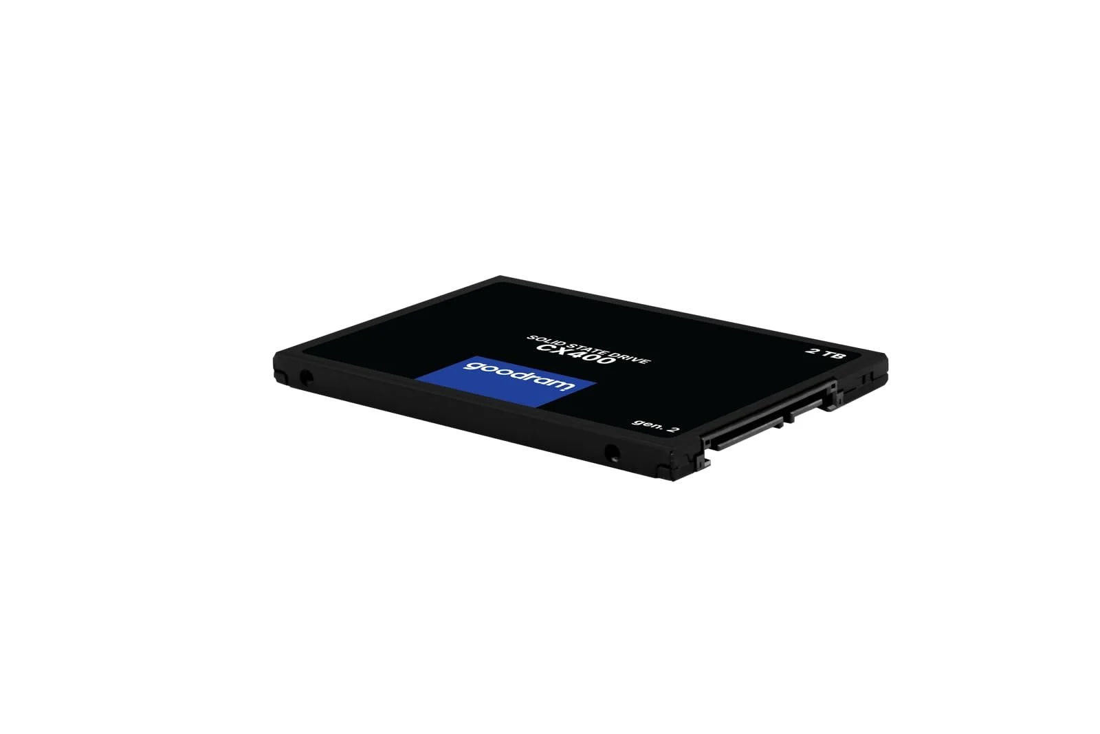 SSD Goodram CX400 Gen.2 2ТБ SATA III 3D TLC NAND 2.5 Дюйма Черный, фото №6 SSD Goodram CX400 Gen.2 2ТБ SATA III 3D TLC NAND 2.5 Дюйма Черный, фото №6