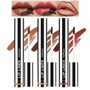 Набор карандашей для губ Pakivs 3 шт. съёмные Тату-карандаши для контура губ - Фото 1