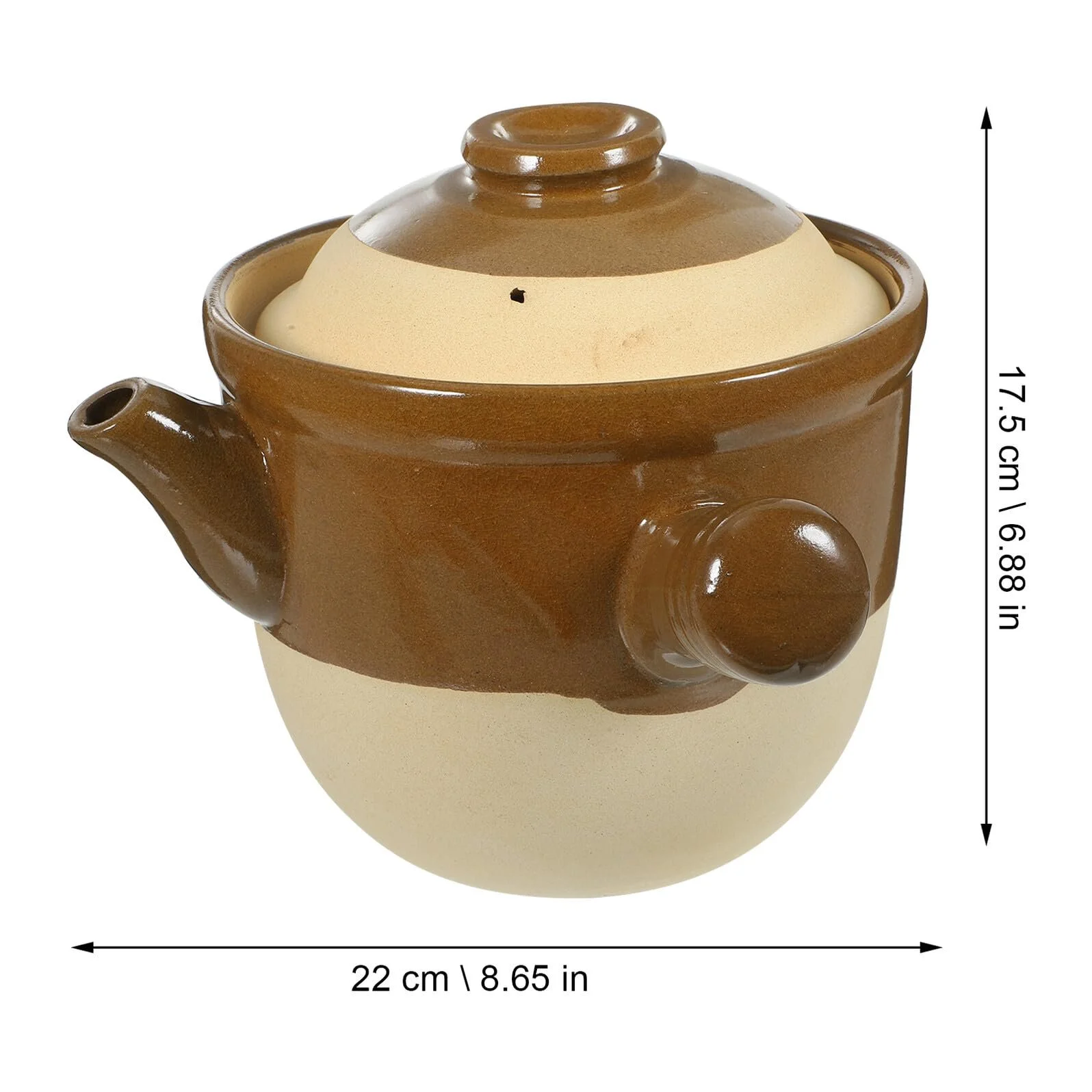 Кастрюля-керамика GALPADA Traditional Chinese для травяной медицины термостойкая керамическая, фото №9